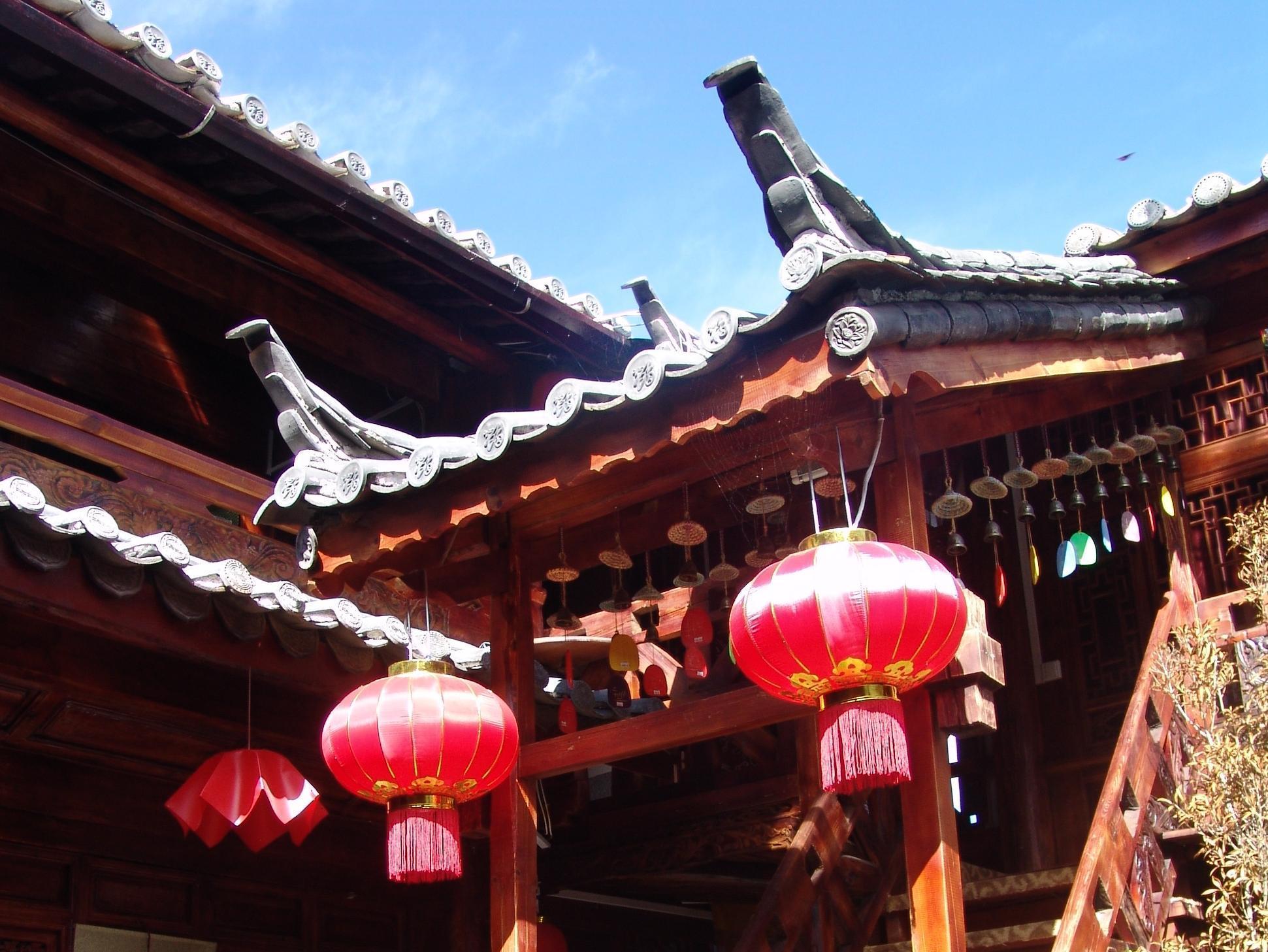 Lijiang Yard Inn Лицзян Экстерьер фото